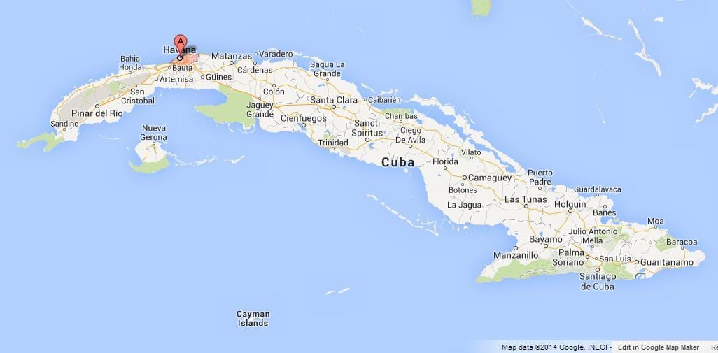 Havana dünya haritası 