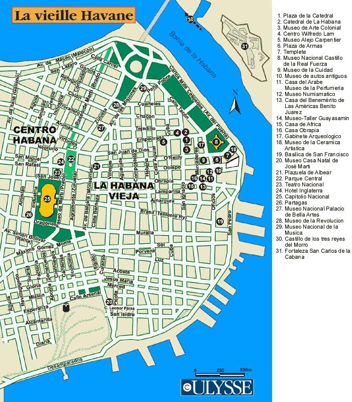 Havana bağlantı noktası harita 