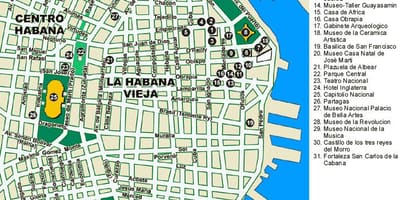 Havana bağlantı noktası harita 
